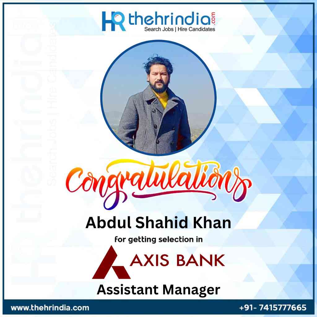 Abdul Shahid Khan  | The HR India